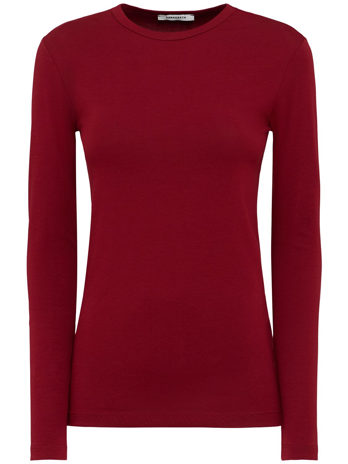 Sofia Long-sleeve Stretch Jersey T-shirt