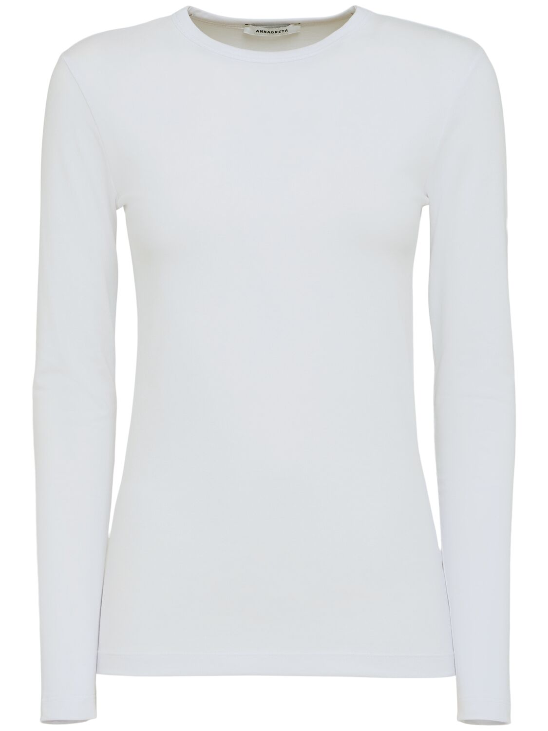 Sofia Long-sleeve Stretch Jersey T-shirt