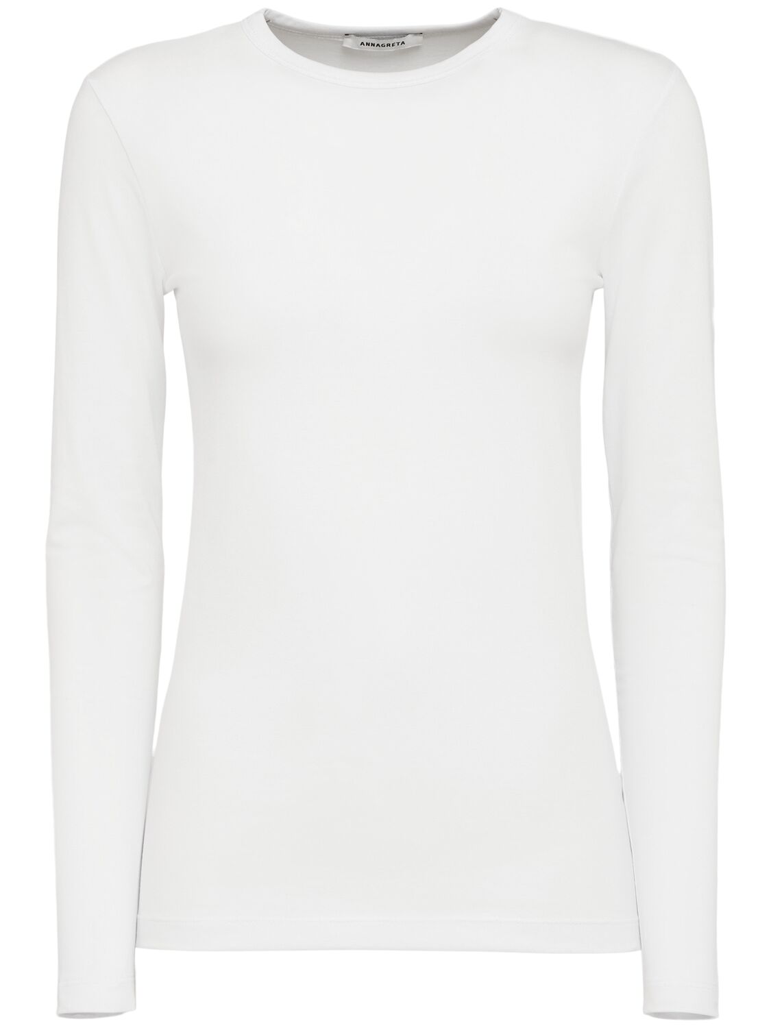 Sofia Long-sleeve Stretch Jersey T-shirt