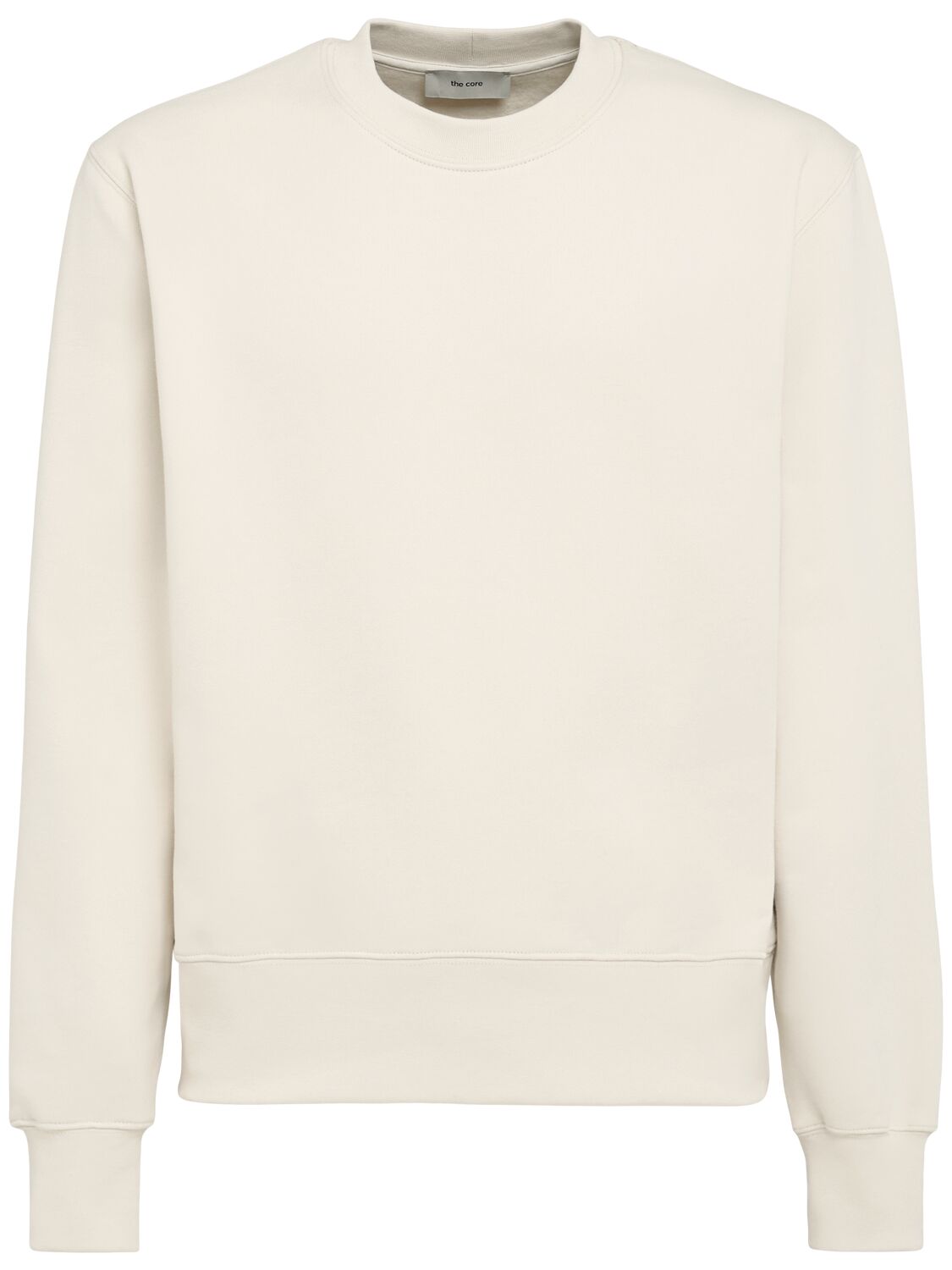 The Core Crewneck Cotton Sweatshirt