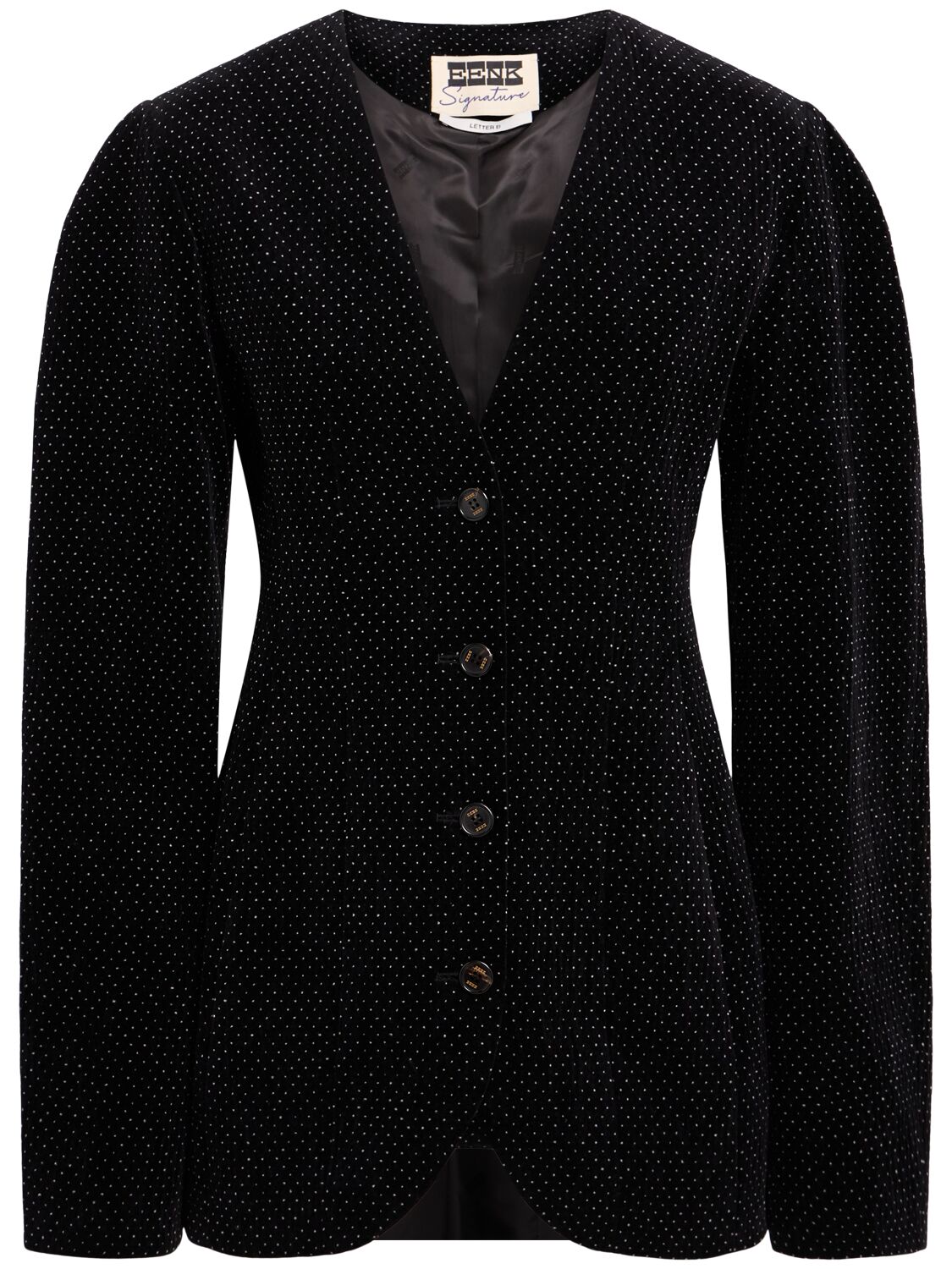 Eenk Cotton Blend Hourglass Blazer