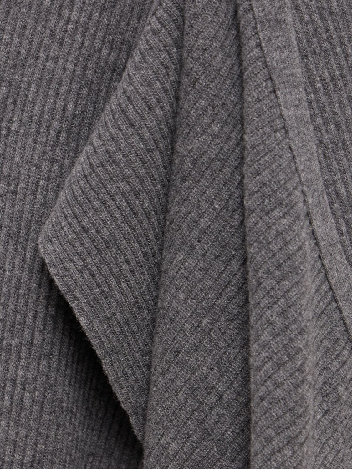 Eenk Layered Wool Knit Skirt