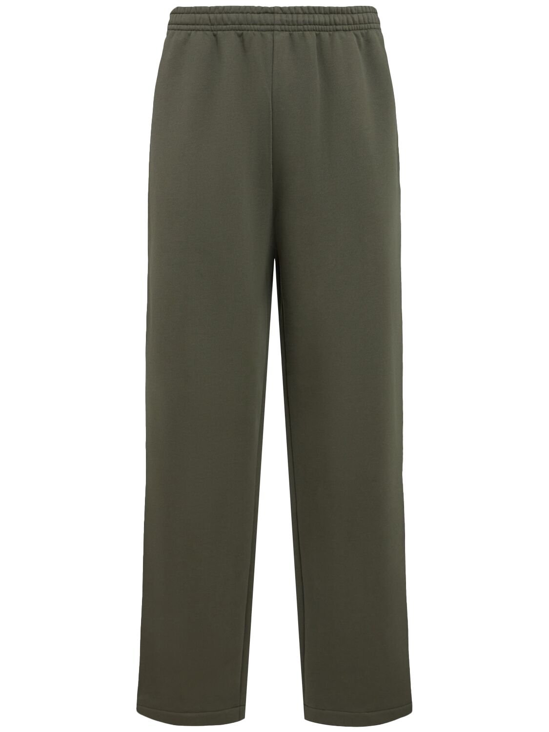 Straight Cotton Sweatpants