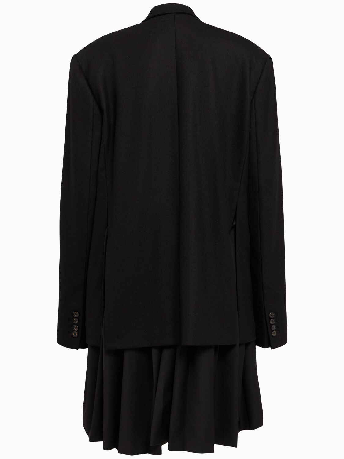 Eenk Transformable Wool Blend Blazer