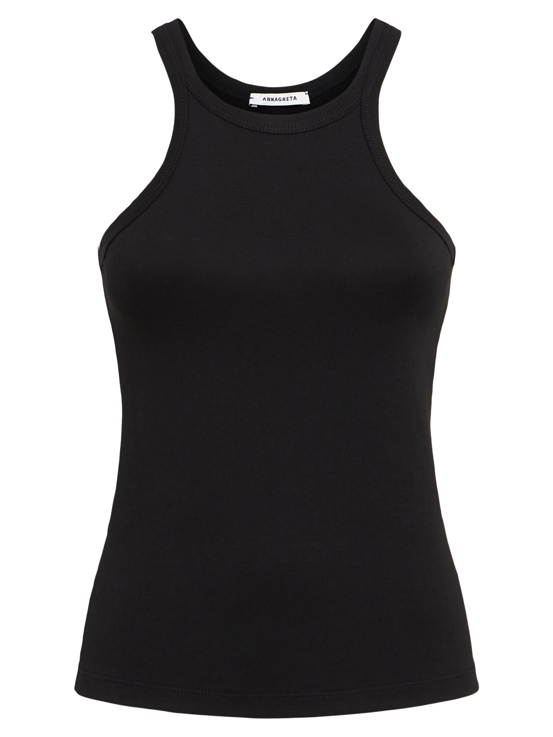 Ava Stretch Cotton Jersey Tank Top