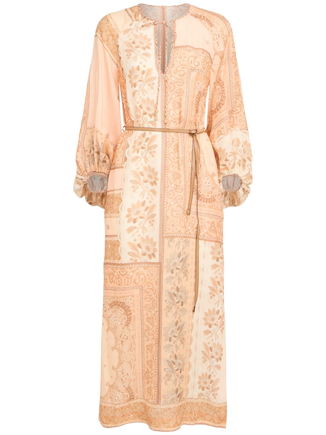 Lucky Linen Tunic Midi Dress