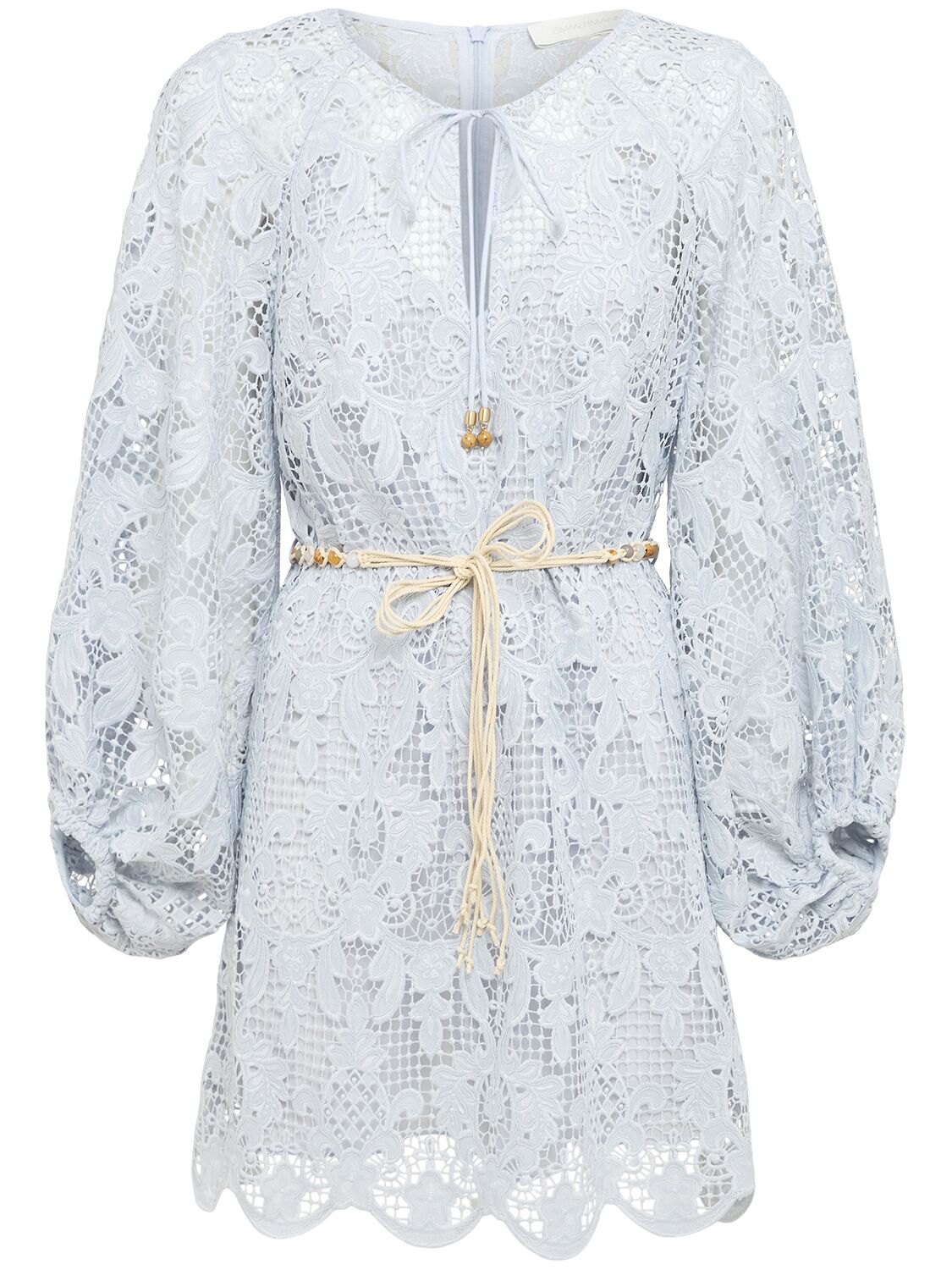 Ascension Lace Mini Dress W/ Belt