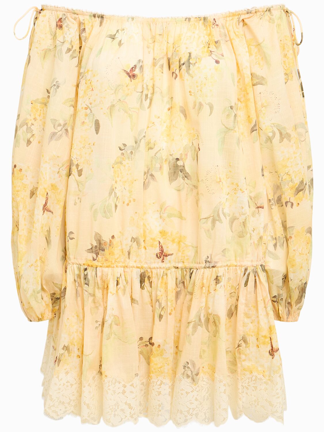Cascadian Tiered Cotton Mini Dress - ZIMMERMANN - Modalova