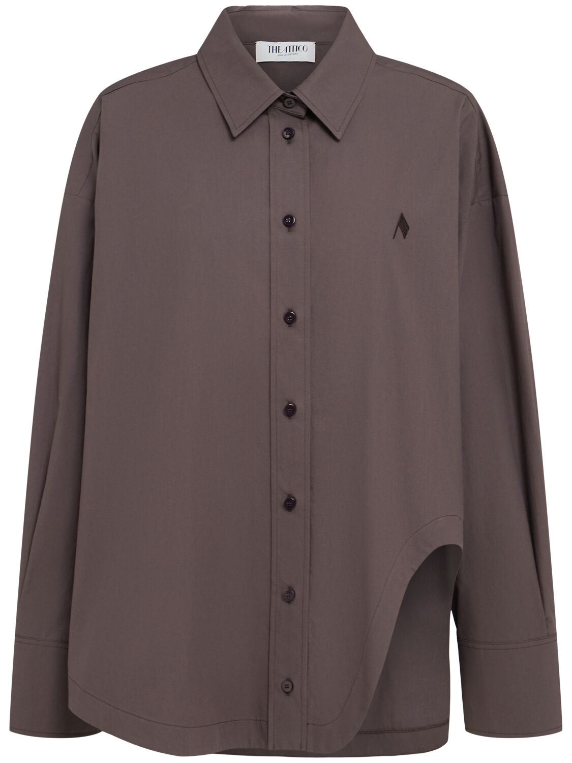 Chemise En Popeline De Coton - THE ATTICO - Modalova