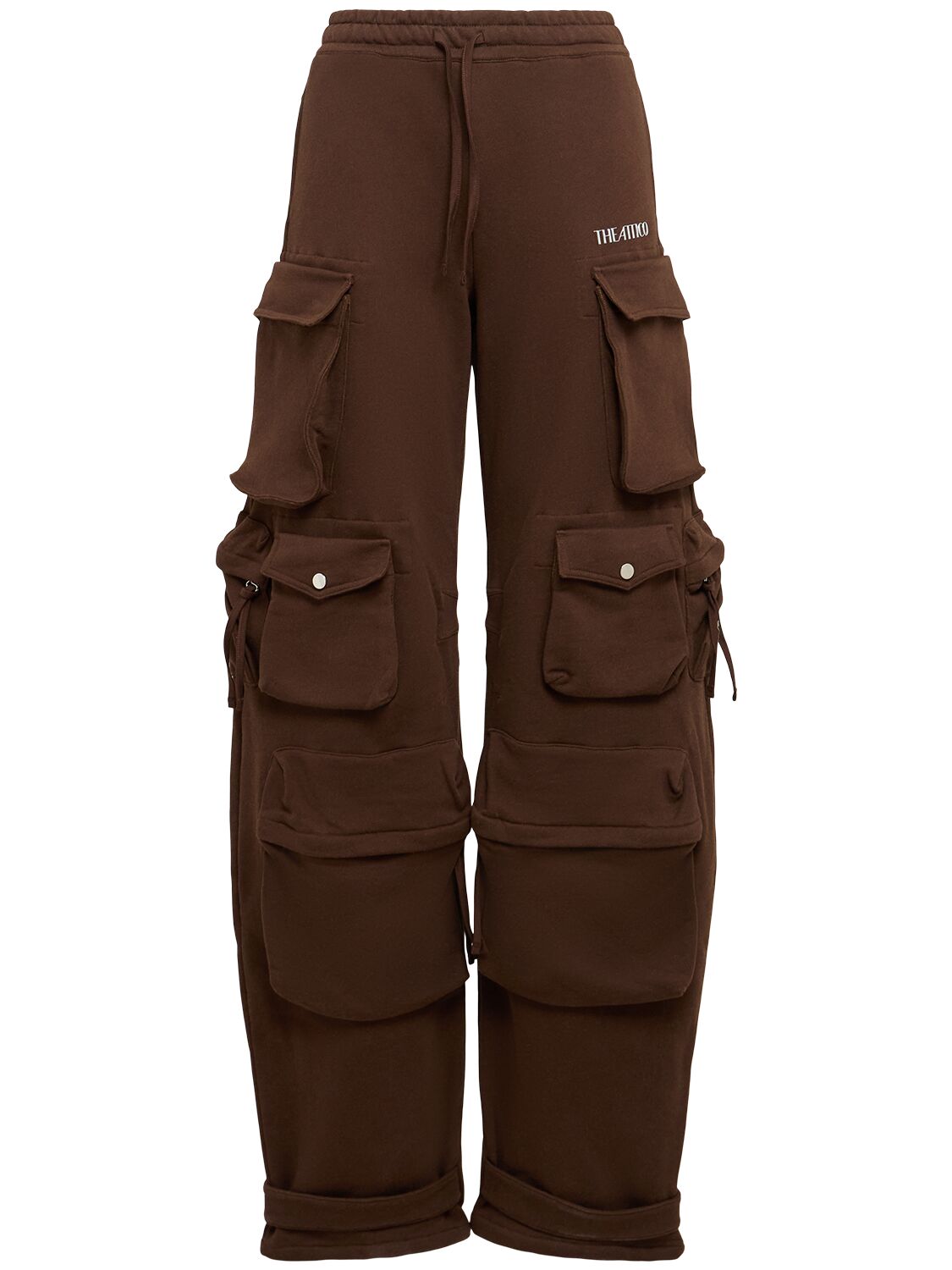 Cotton Jersey Cargo Sweatpants