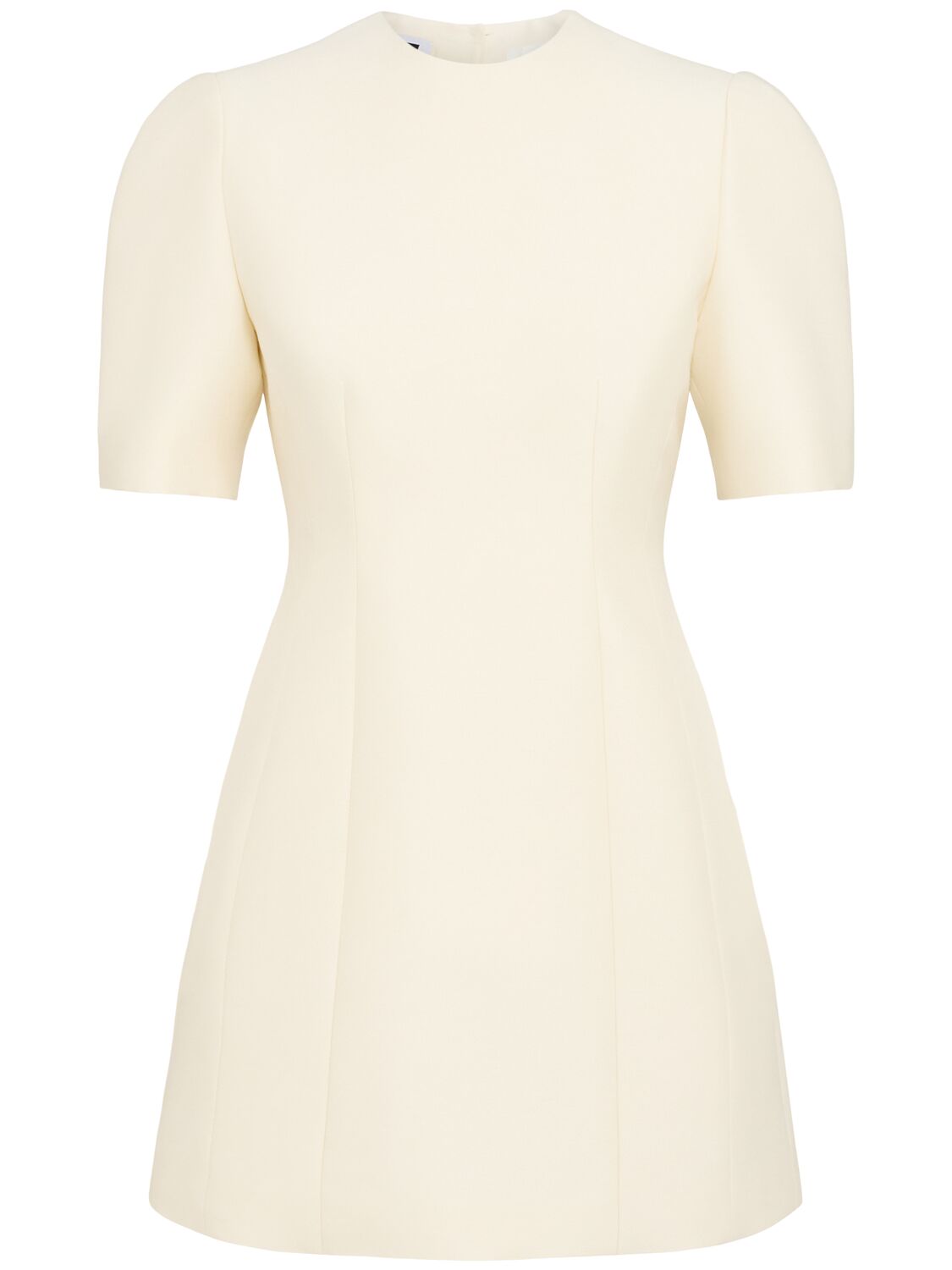 Eenk Short Sleeve Wool Blend Mini Dress