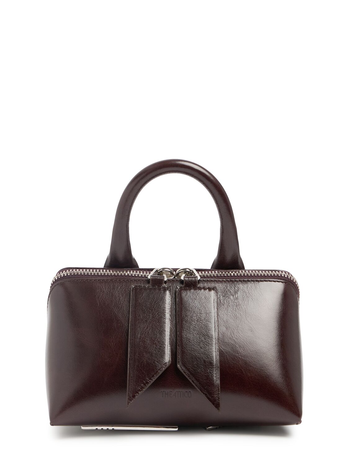 Sac Mini En Cuir Craquelé Friday - THE ATTICO - Modalova