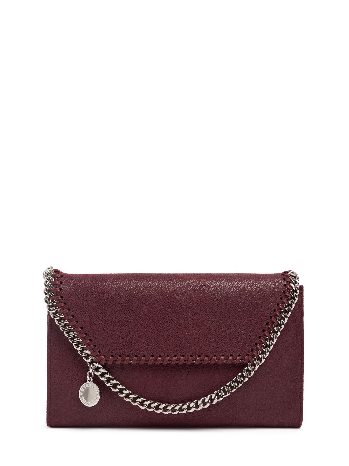 Stella Mccartney Falabella Shaggy Deer Wallet On Chain