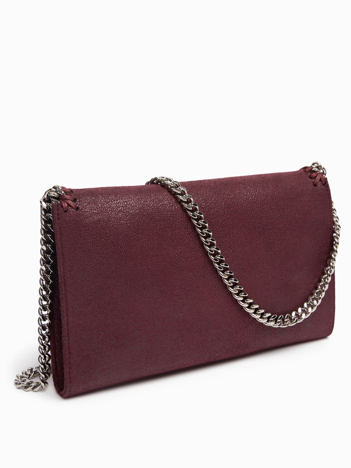 Stella Mccartney Falabella Shaggy Deer Wallet On Chain
