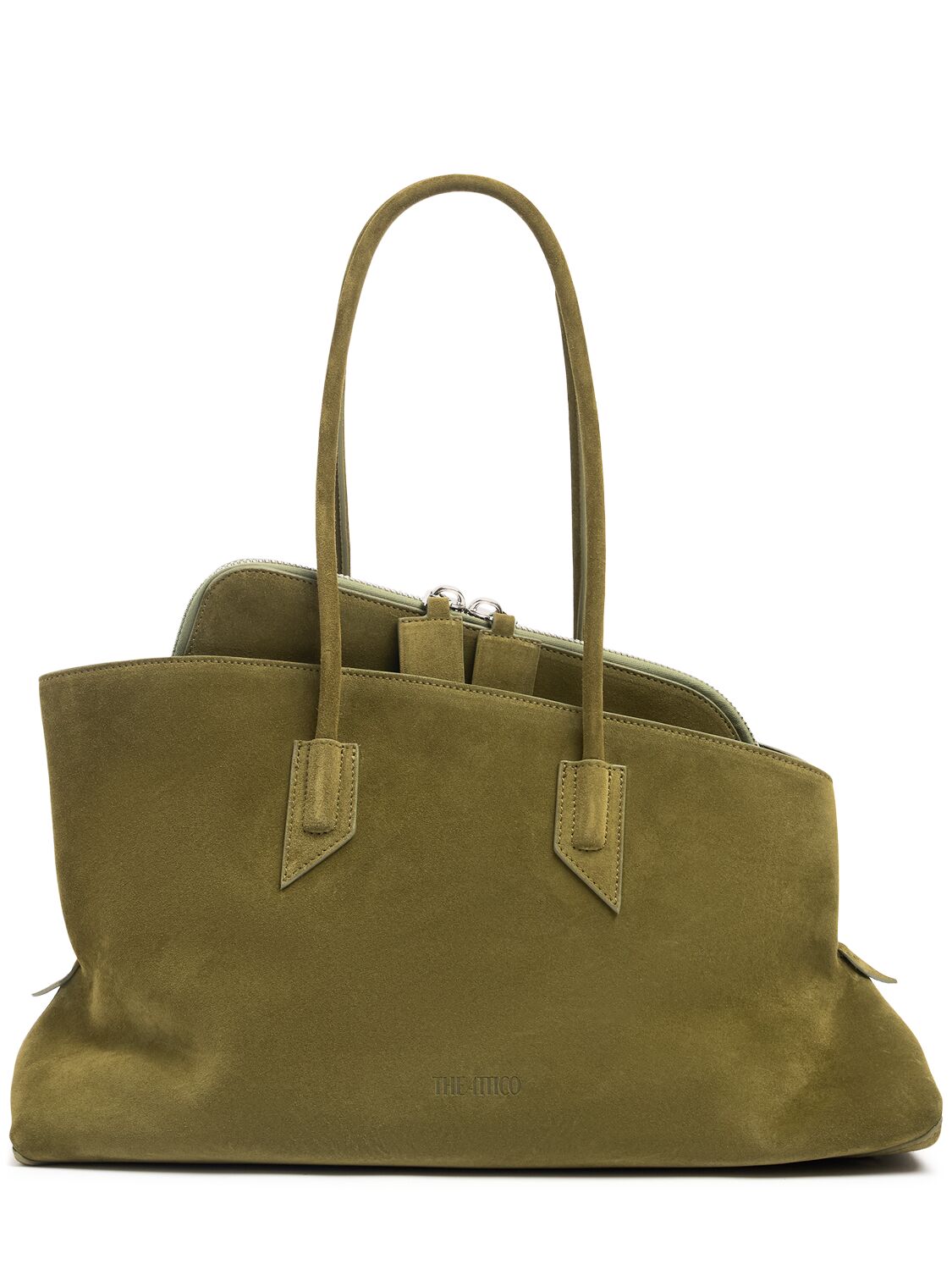 Sac Cabas Moyen La Passeggiata En Daim - THE ATTICO - Modalova