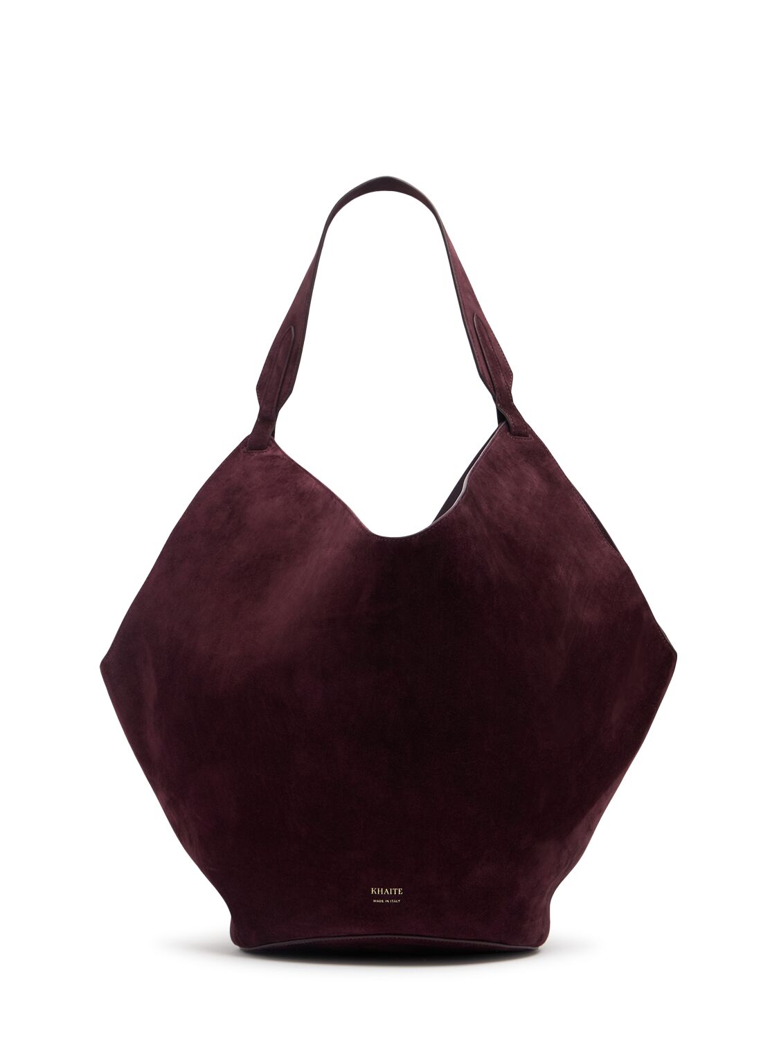 Sac Cabas Moyen En Daim Lotus - KHAITE - Modalova