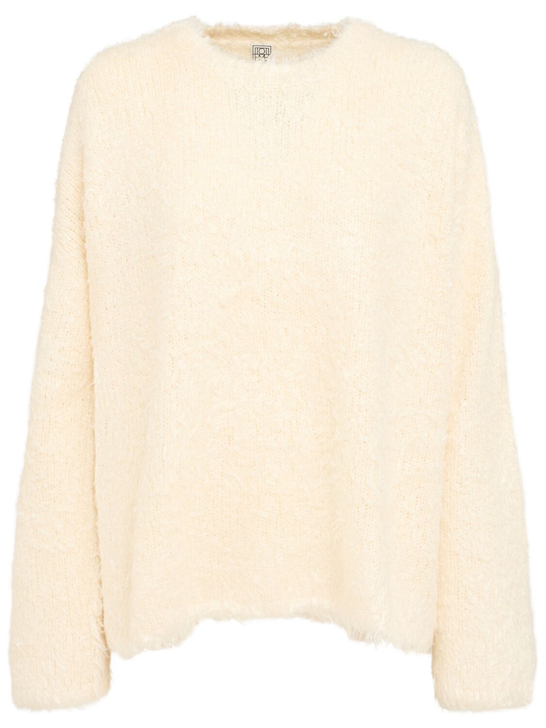 Pull-over Boxy En Maille De Soie - TOTEME - Modalova