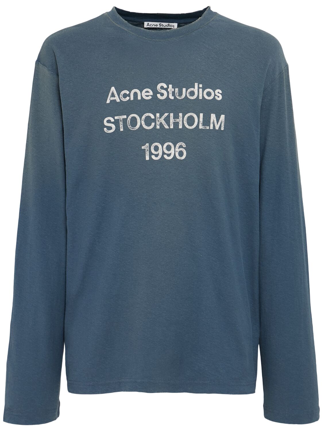 T-shirt À Manches Longues Edden 1996 - ACNE STUDIOS - Modalova