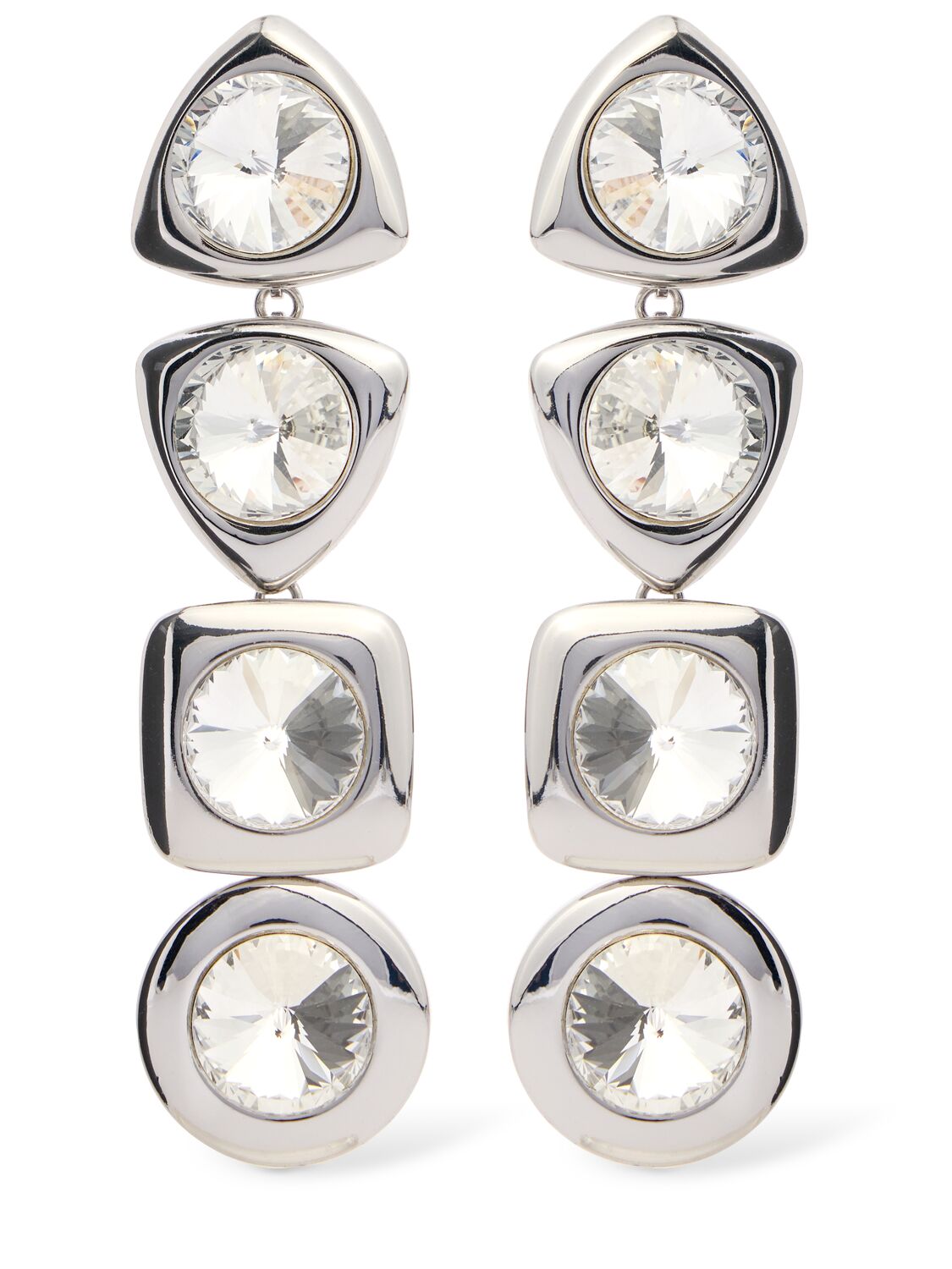 AREA Crystal Drop Earrings