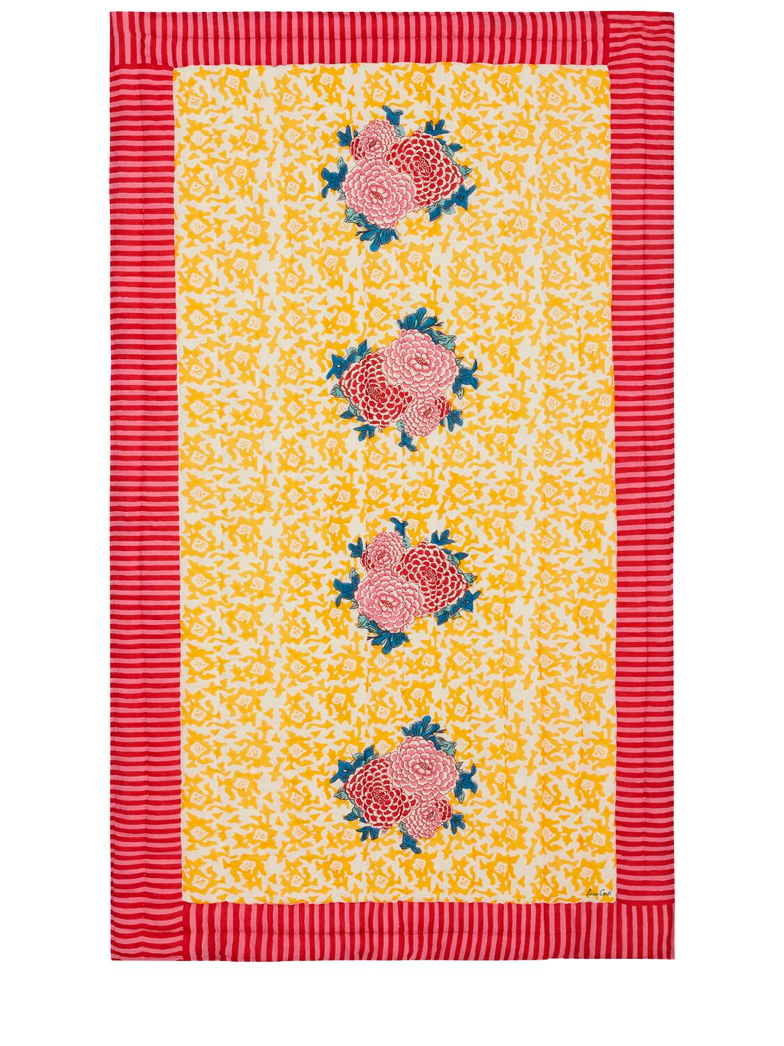 Lisa Corti Arabesque Corolla Junior Quilt In Multi