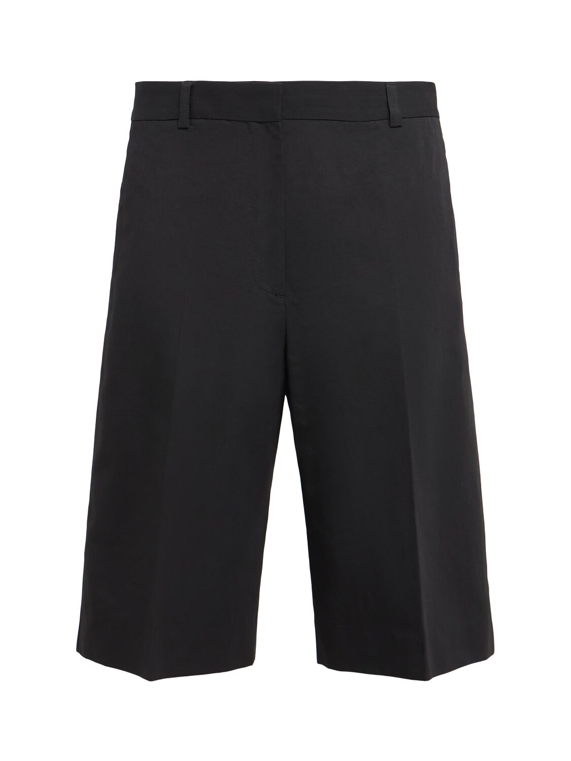 Totême Tailored Organic Cotton Blend Shorts