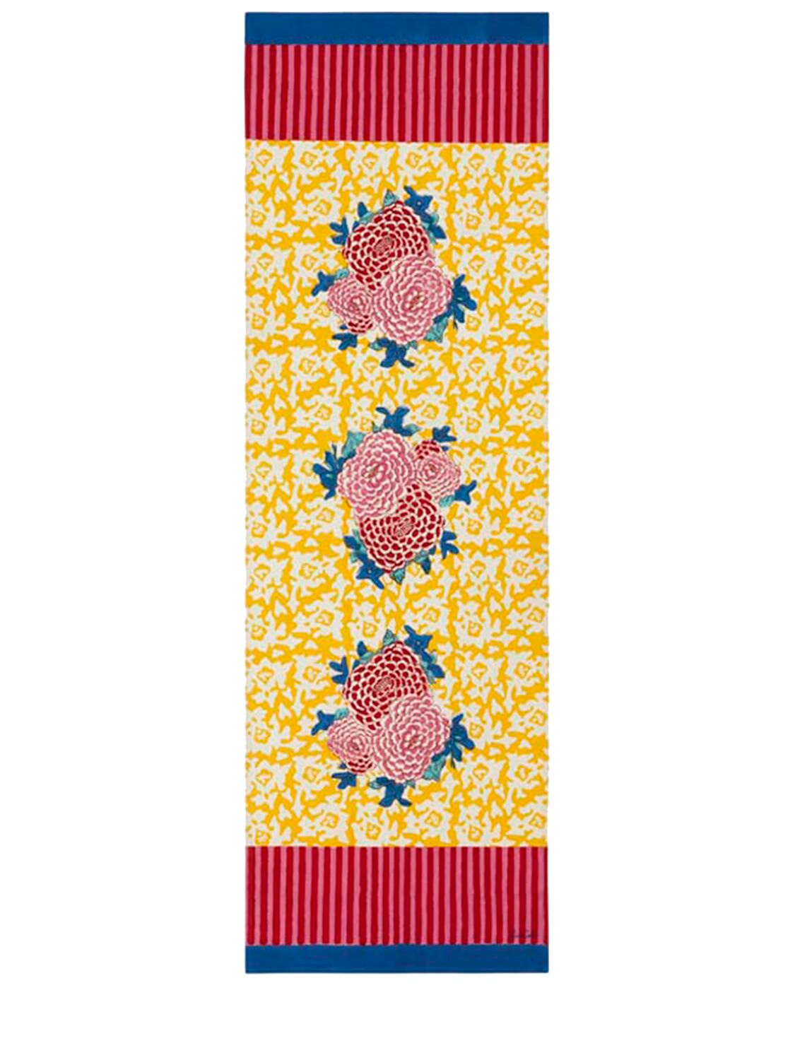 Lisa Corti Arabesque Corolla Double Mat In Multi