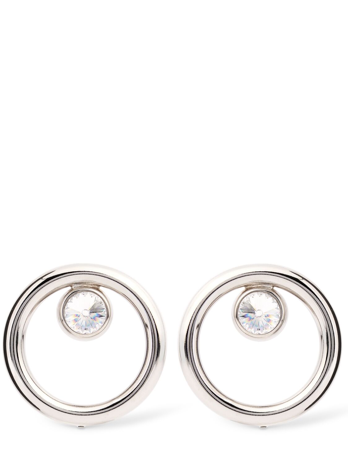 Hoop Crystal Earrings