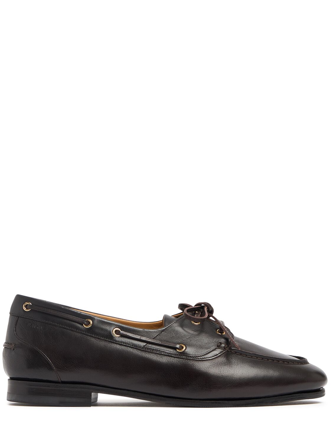 Bally Pathy Leather Loafers In Black