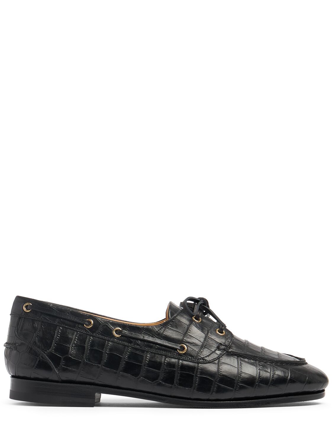 Mocassins En Cuir Embossé Croco Pathy 10 Mm - BALLY - Modalova