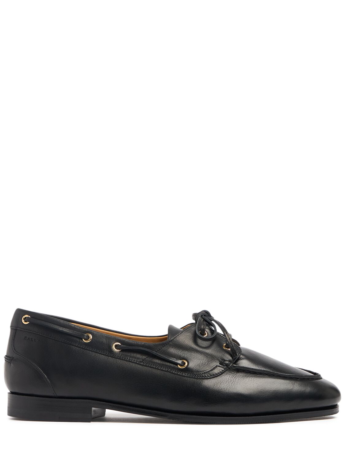 Bally Pathy Leather Loafers In Black