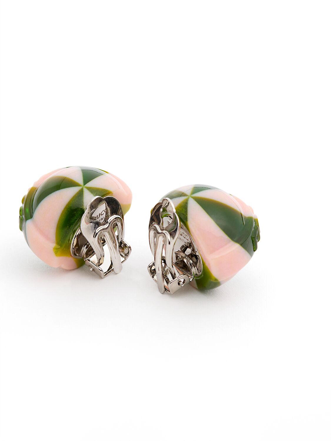Fiorucci Striped Mini Lollipop Earrings