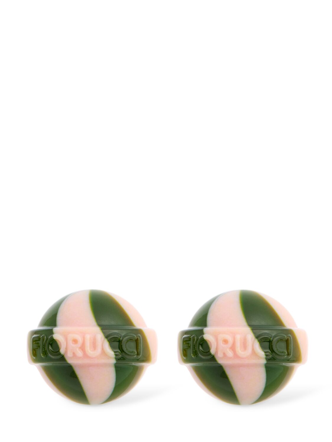Fiorucci Striped Mini Lollipop Earrings