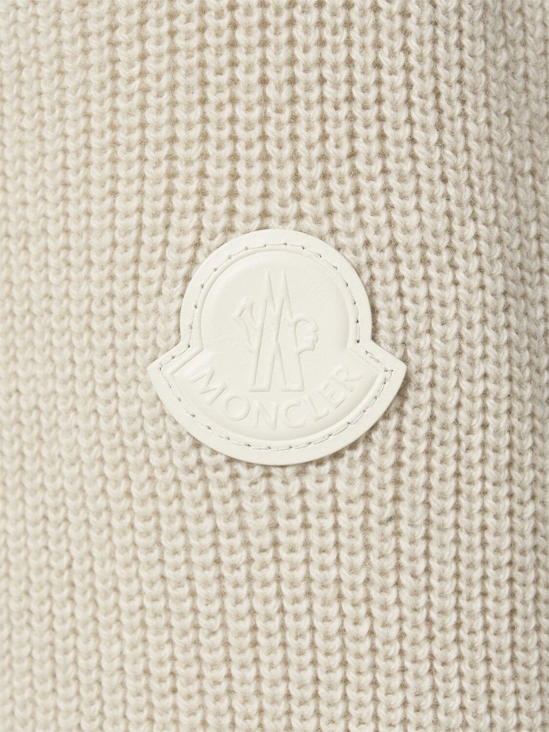 Moncler Virgin Wool & Tech Down Cardigan