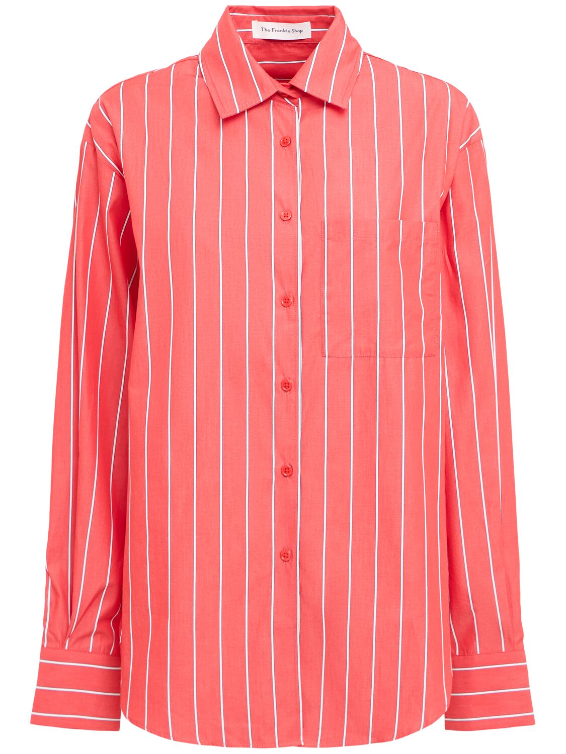 Lui Striped Cotton Poplin Shirt