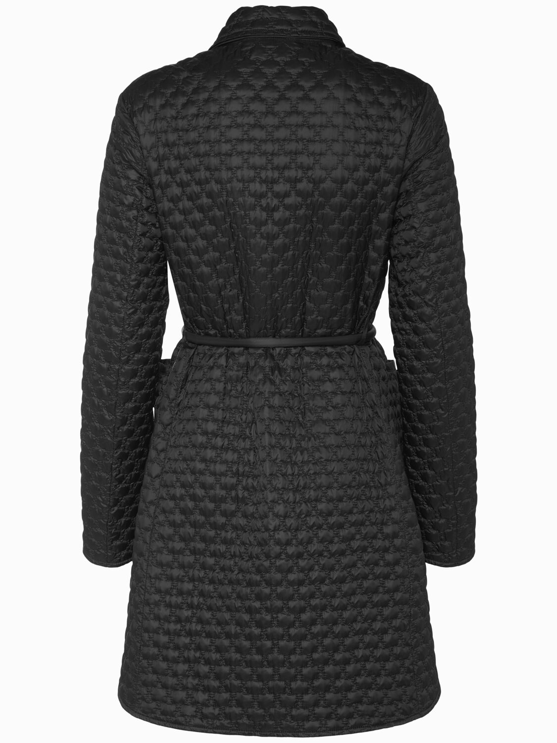 Moncler Raissac Geometric Long Down Jacket