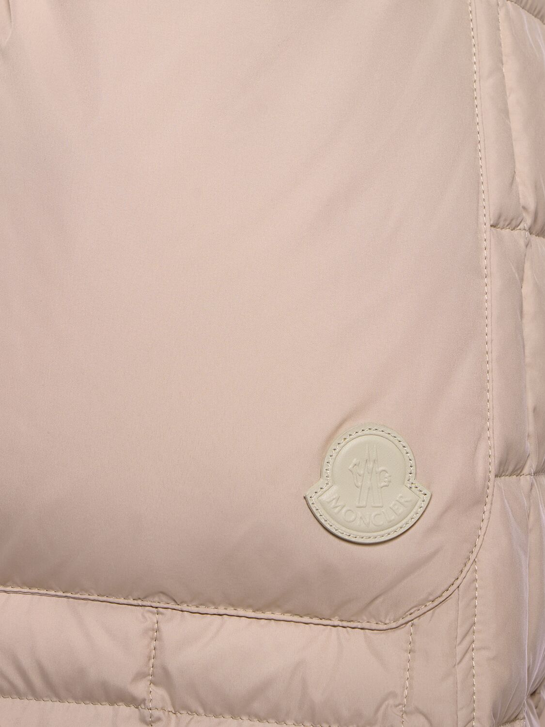 Moncler Butor Long Quilted Tech Down Vest