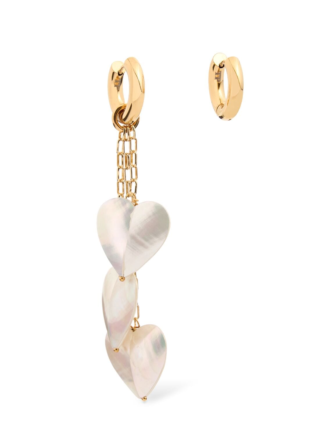 Ring & Hearts Mismatched Earrings