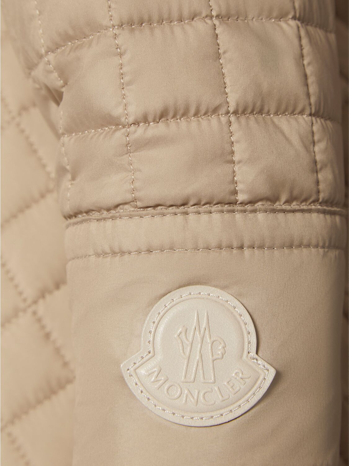 Moncler Square Quilted Nylon Padded Shirt