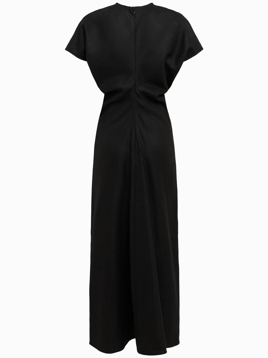 Totême Slouch Waist Viscose Blend Long Dress