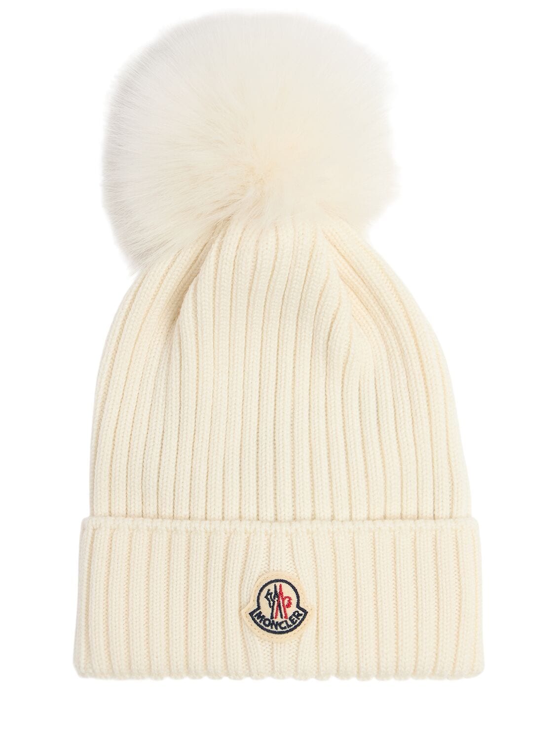 Virgin Wool Beanie W/ Pom Pom