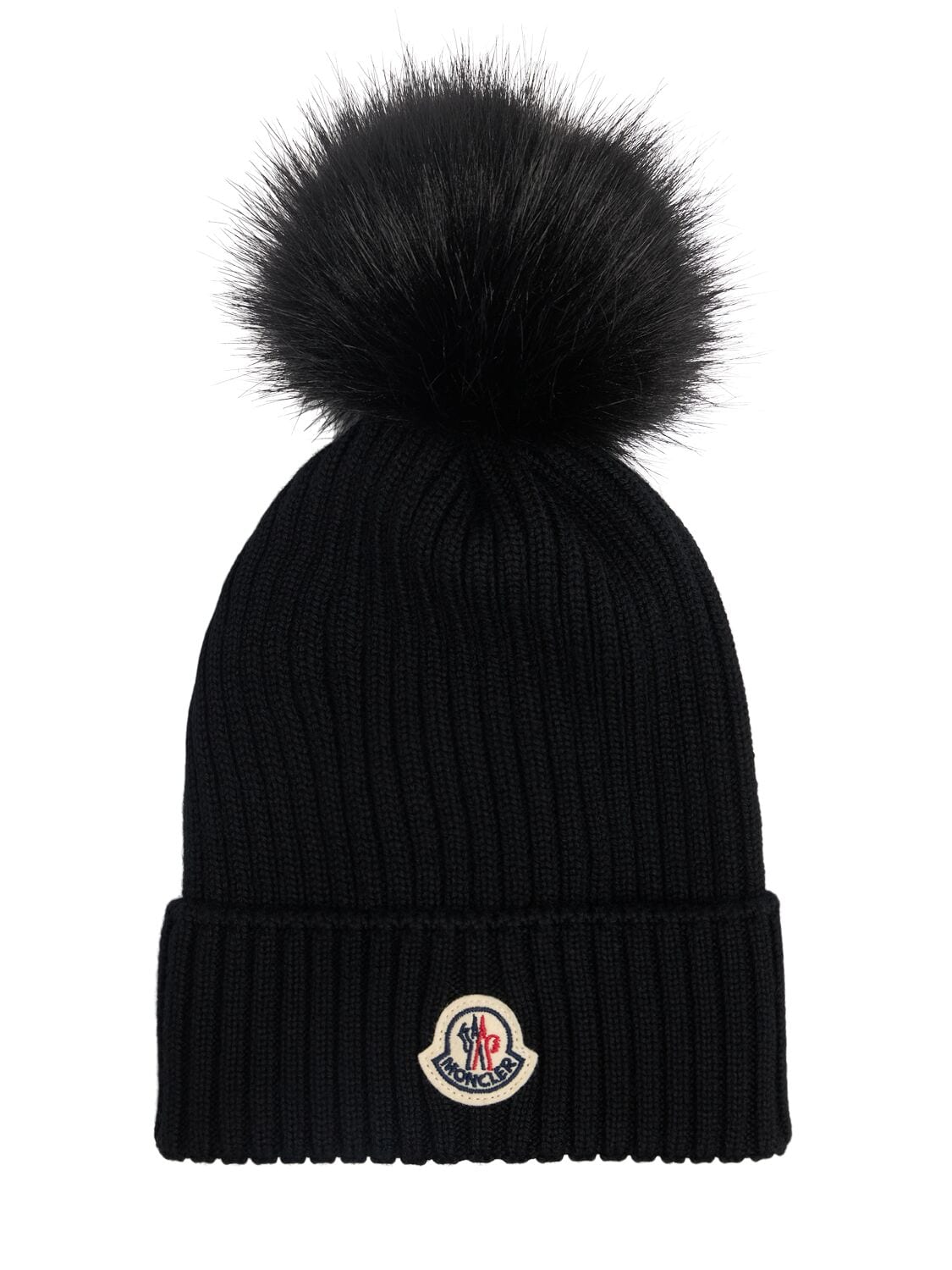 Virgin Wool Beanie W/ Pom Pom