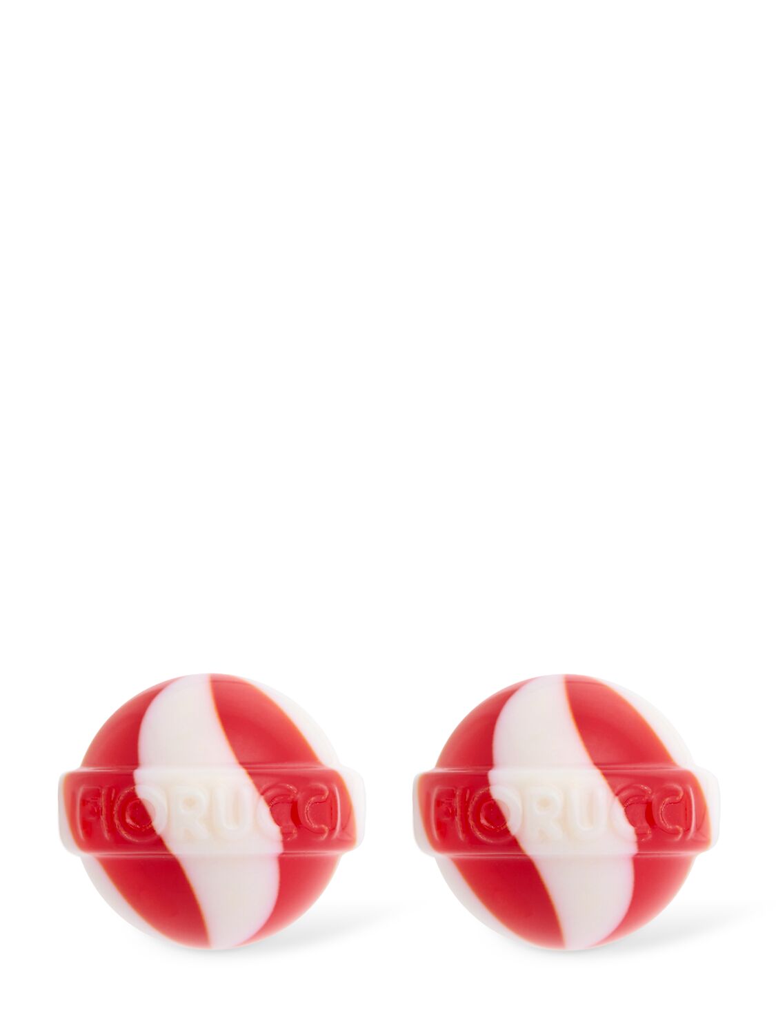 Fiorucci Striped Mini Lollipop Earrings