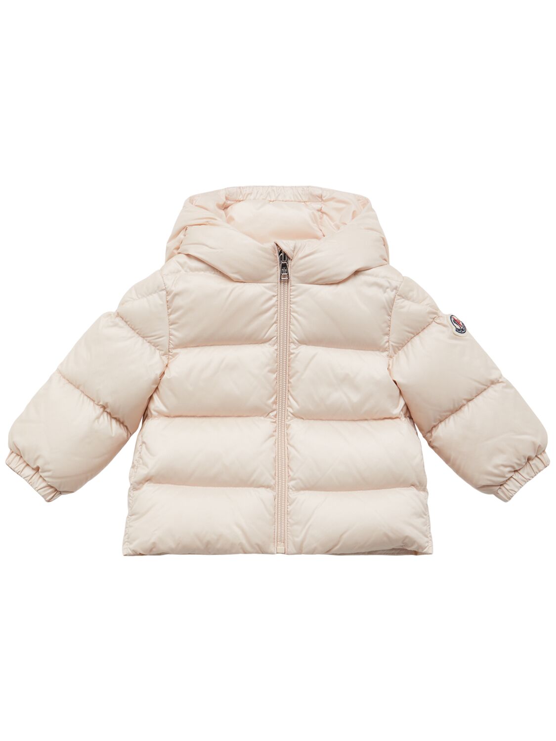 Moncler Sharon Nylon Down Jacket In Neutral