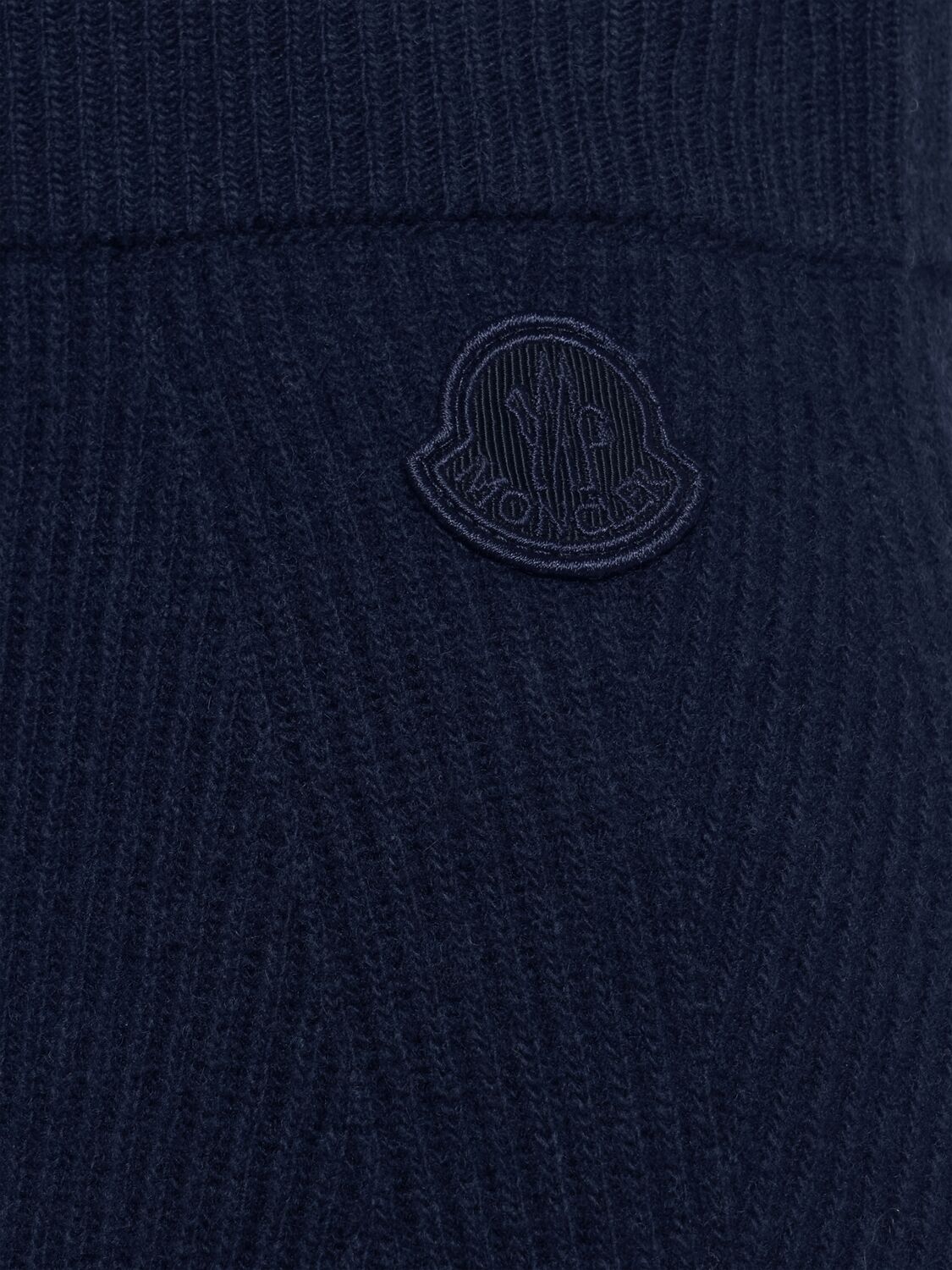 Moncler Wool & Cashmere Midi Skirt