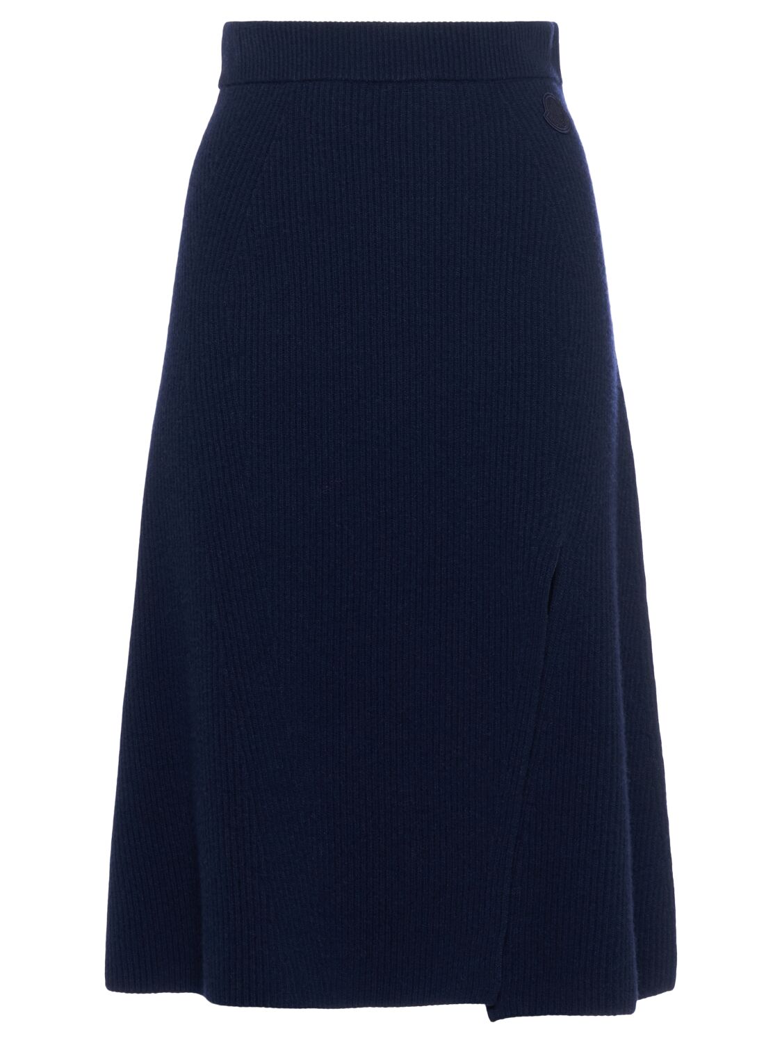 Moncler Wool & Cashmere Midi Skirt