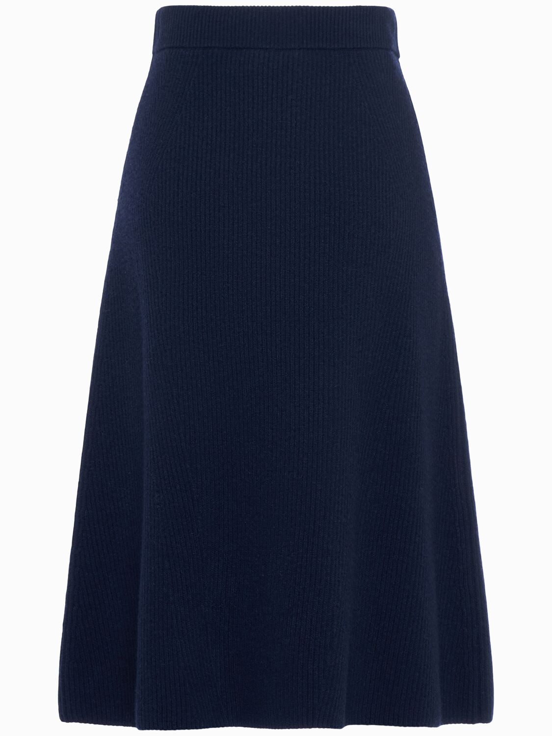 Moncler Wool & Cashmere Midi Skirt