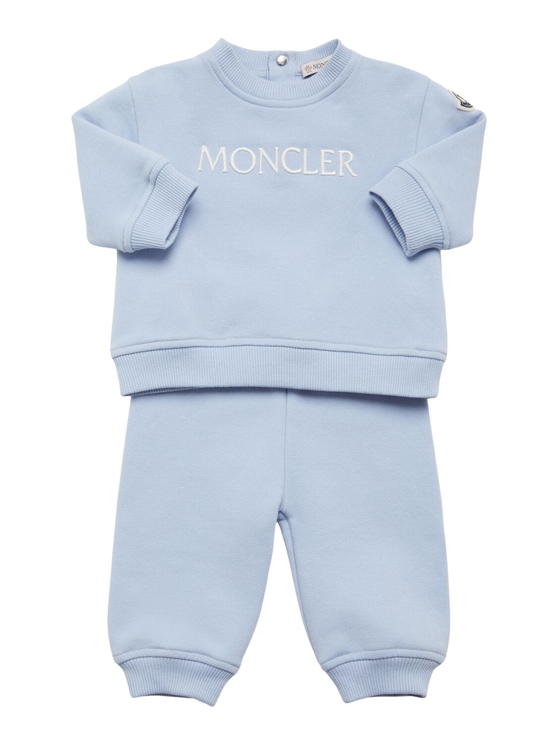 Embroidered Logo Cotton Blend Set