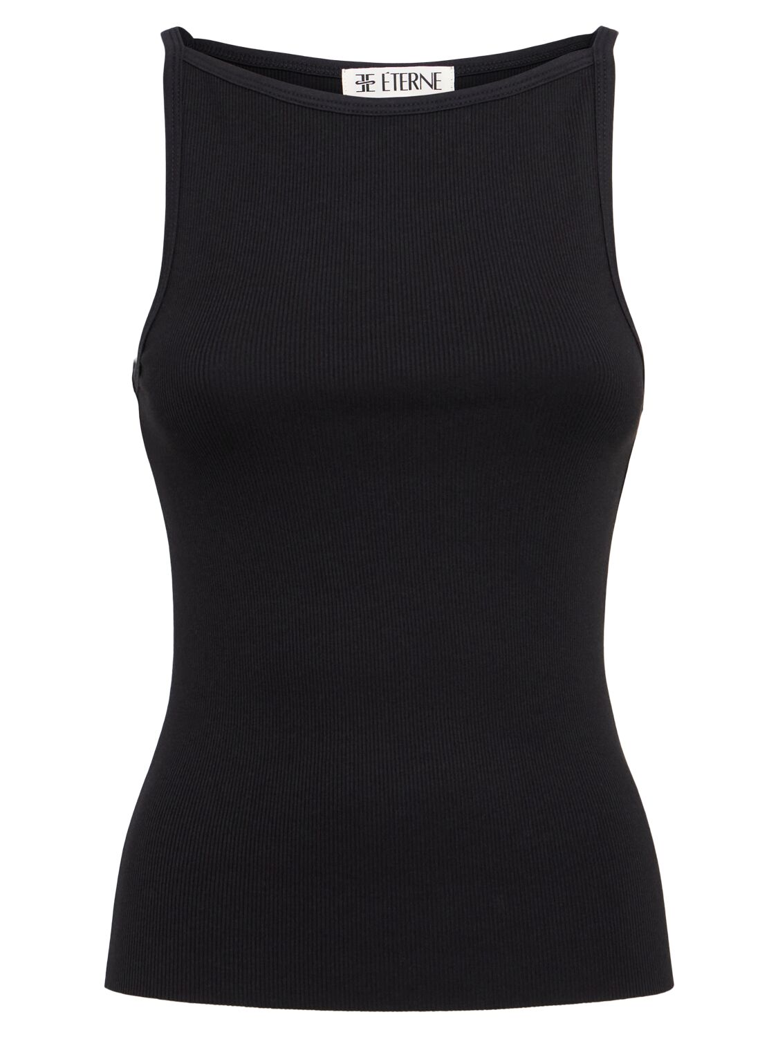 ÉTERNE Iris Cotton Blend Jersey Tank Top