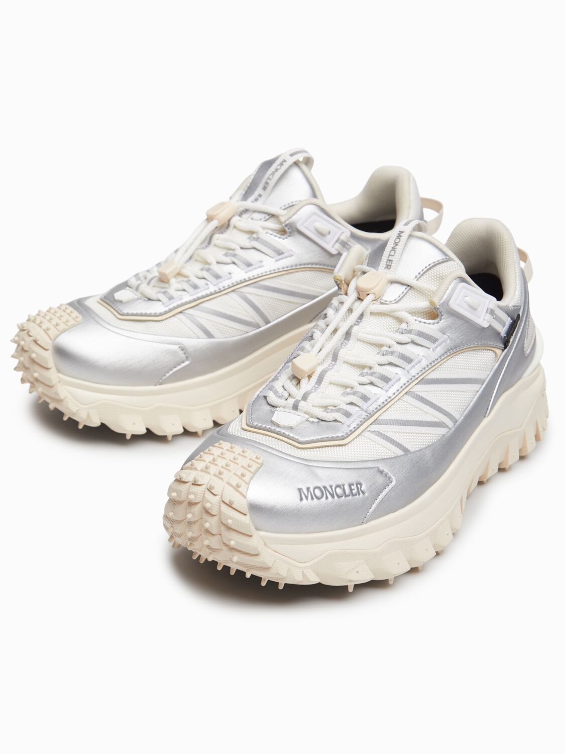 Moncler Trailgrip Gtx Leather & Mesh Sneakers