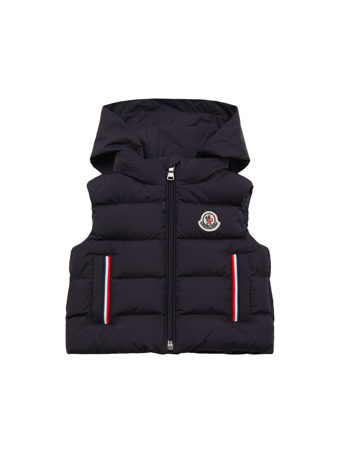 Moncler Buang Tech Down Vest In Black